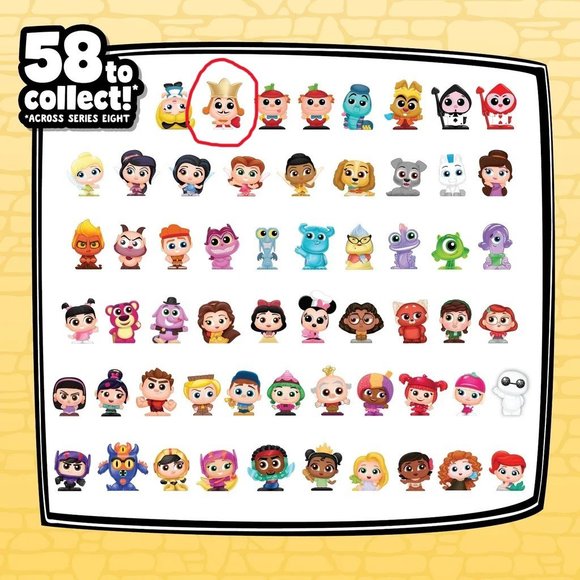 Disney Doorables Series 8: King of Hearts from Alice in Wonderland (RARE) - Picture 2 of 2